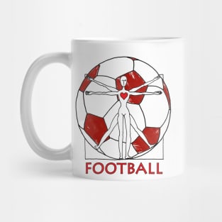 I Love Football Mug